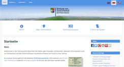 Desktop Screenshot of botschaft-ostfriesland.de